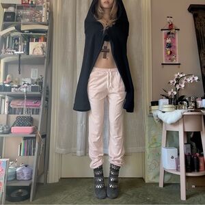 Brandy Melville J. Galt Light Pinky Nude Joggers/Sweatpants